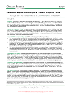 Foundation Report - Green Street Advisors