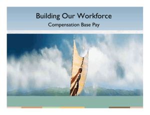 Total Rewards (Compensation) Base Pay Structures V3