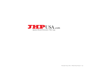 JHPUSA.com - Young Motorsports Brand Identity System