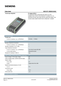 Data sheet 6GK1571-0BA00-0AA0