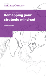 Remapping your strategic mind-set