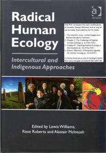 Radical Human Ecology