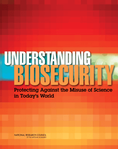 Understanding Biosecurity