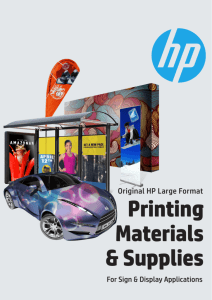 Printing Materials & Supplies - Hewlett