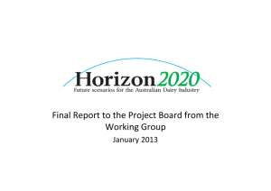 Horizon 2020 report