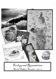 Ecology and Romanticism