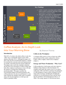 Coffee Analysis: An In-Depth Look Into Your