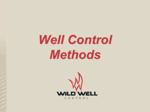 Well Control Methods