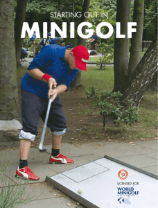 starting out in - World minigolf sport federation