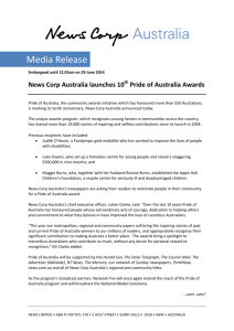 Media Release - News Corp Australia