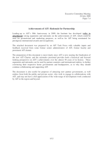 Paper 7.4 Achievements of AIT