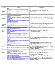 COMPASS - Bellingham Public Schools