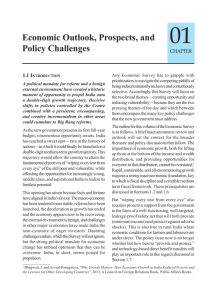 Economic Outlook, Prospects, and Policy Challenges