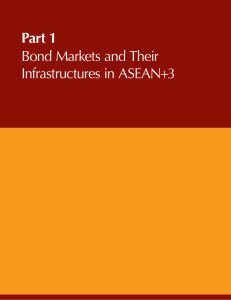 Part 1 Bond Markets and Their Infrastructures in ASEAN+3