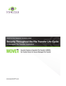 MOVEit Security Technical Brief