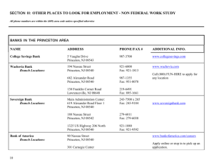 SECTION III: OTHER PLACES TO LOOK FOR EMPLOYMENT