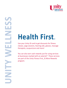 Health First Center - Unity Health Insurance