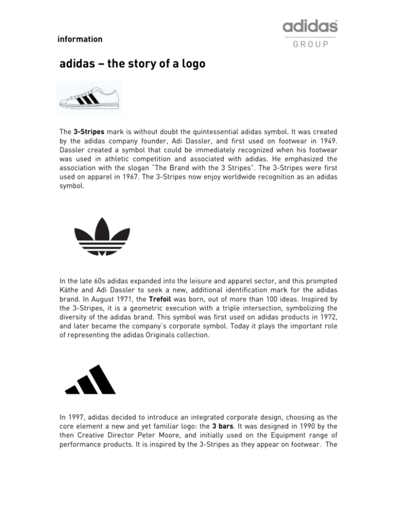 Extractie Pa Standaard adidas – the story of a logo