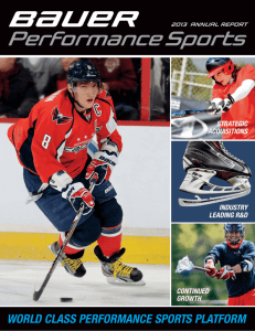 2013 Annual Report - Performance Sports Group