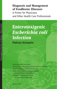 Enterotoxigenic Escherichia coli Infection