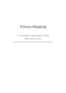 Process Mapping - University of St Andrews