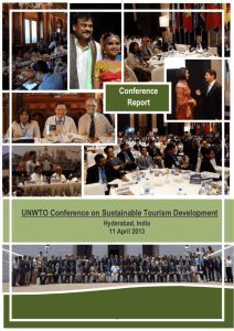 UNWTO Conference on Sustainable Tourism Development