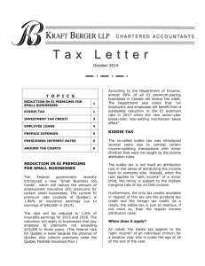 tax letter - Kraft Berger LLP