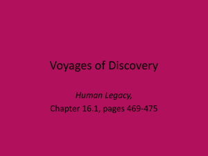 CH 16.1 Voyages of Discovery