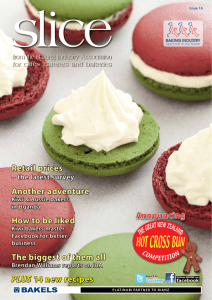 Issue 16 - Baking Industry Association of New Zealand