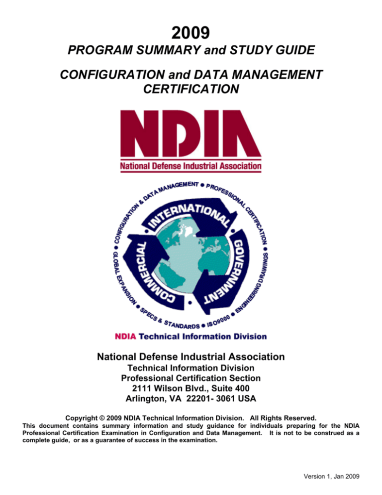 Certification - National Defense Industrial Association