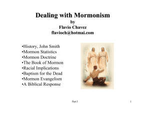 Dealing with Mormonism