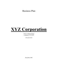 XYZ Corporation