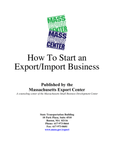 How To Start an Export/Import Business