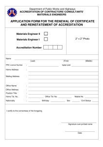 application form for the renewal of certificate