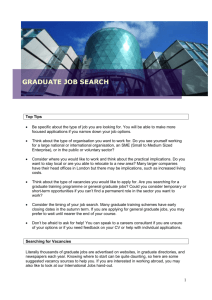 graduate job search