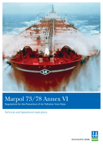 Marpol 73/78 Annex VI