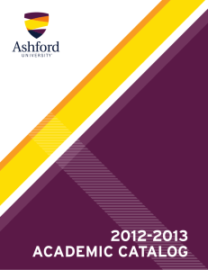 2012-2013 academic catalog
