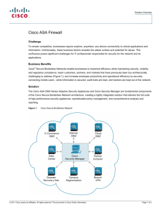 Cisco ASA Firewall