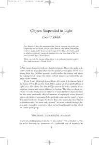 Objects Suspended in Light - Thomas