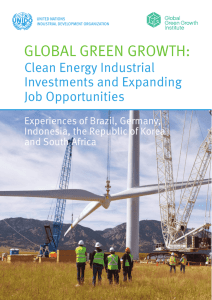 the Global Green Growth Institute