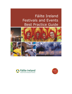 Festival and Events Best Practice Guide