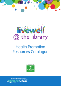 the library - Plymouth Community Healthcare