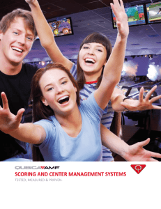 scoring and center management systems