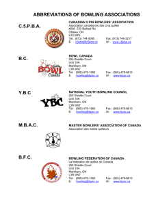 c.5.pbabcybc mbacbfc abbreviations of bowling associations