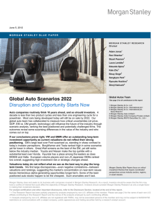 Global Auto Scenarios 2022