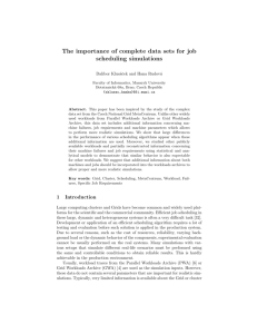 The importance of complete data sets for job scheduling simulations