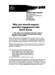 Why you should support peaceful engagement with North Korea