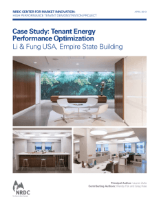 NRDC: Case Study - Tenant Energy Performace Optimization