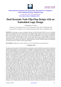 Dual Dynamic Node Flip-Flop Design with an Embedded
