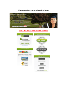 Cheap custom paper shopping bags - services-i-need-to-do